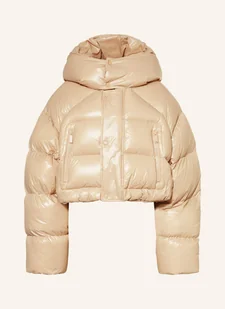 dsquared2 Krótka Kurtka Puchowa beige - Moda i Uroda OUTLET - miniaturka - grafika 1
