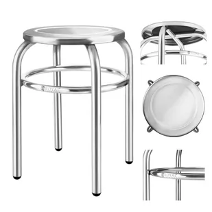 Royal Catering Taboret ze stali nierdzewnej RCEH-40 okrągły RCEH-40 RCEH-40 - Meble gastronomiczne - miniaturka - grafika 1