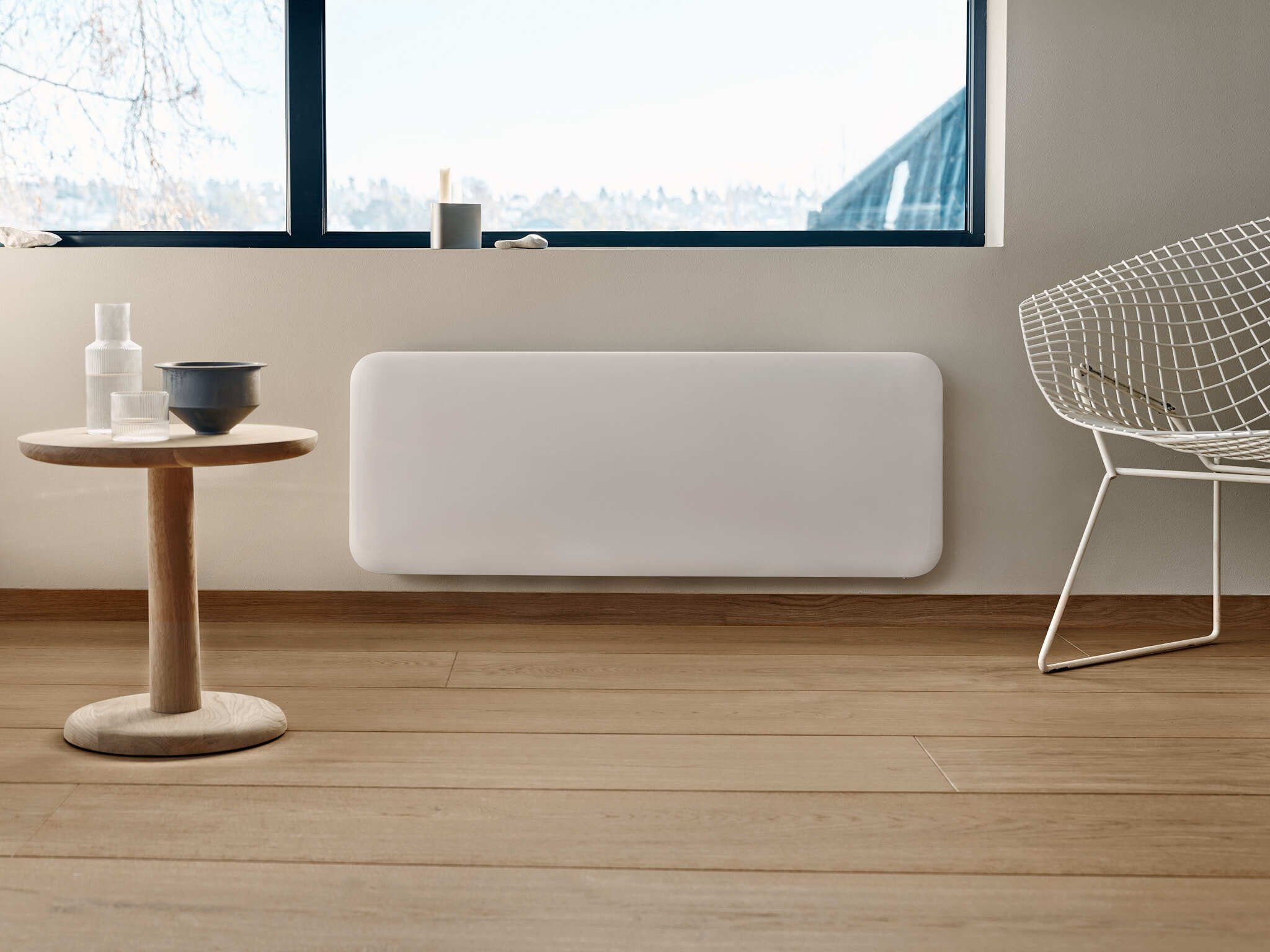 Mill Invisible Smart WiFi Heater PA2000WIFI4 Panel Heater 2000 W Suitable for rooms up to 24-28 m² White IPX4
