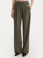Spodnie damskie - Marella Spodnie materiałowe Vanto 2523136065 Zielony Regular Fit - miniaturka - grafika 1