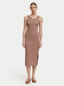 Sukienki - Roxy Sukienka codzienna Good Keepsake ERJKD03442 Zielony Regular Fit - miniaturka - grafika 1