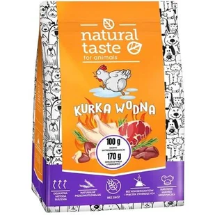 DOLINA NOTECI Natural Taste Suszona Karma dla Psa Kurka Wodna 1kg - Sucha karma dla psów - miniaturka - grafika 1