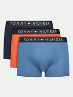Majtki męskie - Tommy Hilfiger Komplet 3 par bokserek UM0UM03180 Kolorowy - miniaturka - grafika 1