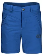 Spodenki damskie - Jack Wolfskin Szorty przeciwsłoneczne dla dzieci Błękit przybrzeżny 116 - miniaturka - grafika 1