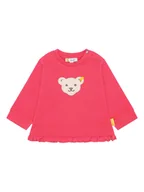 Bluzy i sweterki niemowlęce - Steiff Bluza w kolorze różowym - miniaturka - grafika 1