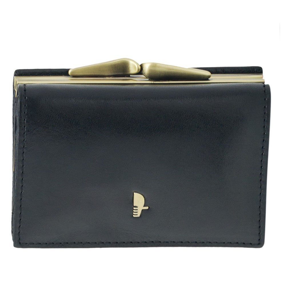 Portfel Damski Skórzany Mały RFID Na Karty PUCCINI Czarny MU1701 1