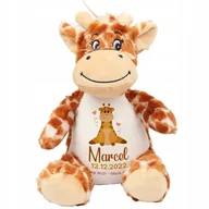 Maskotki i pluszaki - MASKOTKA PRZYTULANKA ŻYRAFA MIŚ NA PREZENT URODZINY JMETRIC VAŠE JMÉNO WZ - miniaturka - grafika 1