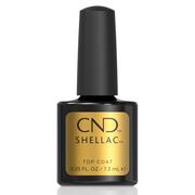 Lakiery hybrydowe - CND Shellac Top Coat 7,3ml do lakieru hybrydowego 639370404011 - miniaturka - grafika 1