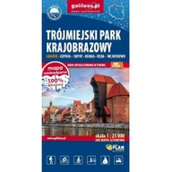 Atlasy i mapy - Plan Trójmiejski Park Krajobrazowy. Mapa wodoodporna, 1:25 000 praca zbiorowa - miniaturka - grafika 1