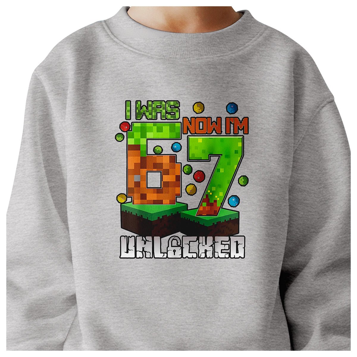 BLUZA DZIECIĘCA 67 SIX SEVEN VIRAL DLA CHŁOPCA DZIEWCZYNKI 146-152