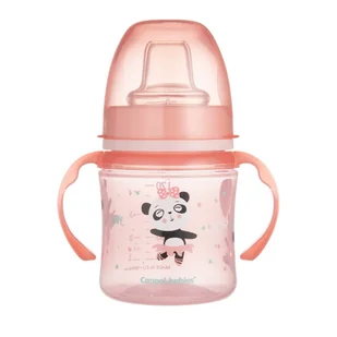 CANPOL BABIES KUBEK TRENINGOWY NIEKAPEK 120ml 6m+ - Butelki dla niemowląt - miniaturka - grafika 1