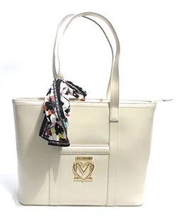 Love Moschino Kobieta, Zakupy Borrsa, Kolekcja Wiosna Lato 2021, Wyjątkowa, Biały - Torebki damskie - miniaturka - grafika 1