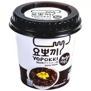 Young Poong Co., Ltd Yopokki, kluski ryżowe w łagodnym sosie Jjajang 120g - Young Poong 2371-uniw - Kuchnie świata - miniaturka - grafika 1