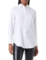 Koszulki i topy damskie - Sisley Koszulka damska 53LBLQ01T, biała 101, L - miniaturka - grafika 1