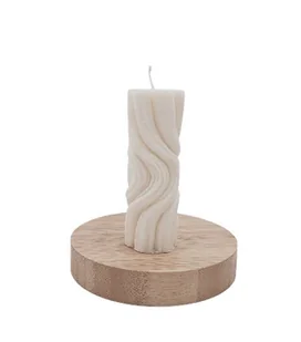 Świeczka zapachowa Kolumna 9,8cm Drzewo Sandałowe - Świece - miniaturka - grafika 1