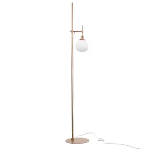 Maytoni LAMPA podłogowa ERICH MOD221-FL-01-G Maytoni stojąca OPRAWA do salonu kula ball biała MOD221-FL-01-G - Lampy stojące - miniaturka - grafika 1