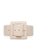 Paski - Guess Pasek Damski BW9245 P5370 Beżowy - miniaturka - grafika 1