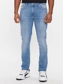 Spodnie męskie - Only & Sons Jeansy Sloom 22028263 Niebieski Slim Fit - miniaturka - grafika 1