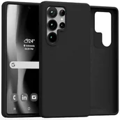 Etui i futerały do telefonów - Etui MERCURY Silicone do Samsung Galaxy S25 Ultra Czarny - miniaturka - grafika 1