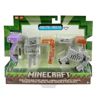 Minecraft Figurka, Skeleton Trap Horse HMD60 - Figurki dla dzieci - miniaturka - grafika 1
