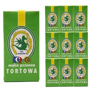 PZZ Mąka Tortowa pszenna 1kg x 10 sztuk - Mąka - miniaturka - grafika 1