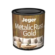 Farby wewnętrzne - Efekt dekoracyjny Metalic Rust Gold 0.5 l Jeger - miniaturka - grafika 1