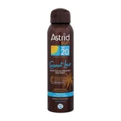 Balsamy i kremy do opalania - Astrid Sun Coconut Love Dry Easy Oil Spray SPF20 preparat do opalania ciała 150 ml unisex - miniaturka - grafika 1