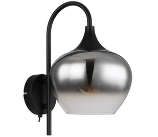 Globo 15548W - Kinkiet MAXY 1xE27/40W/230V czarny - Lampy ścienne - miniaturka - grafika 1