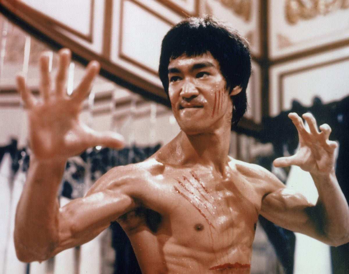 PODKŁADKA POD MYSZ Nadruk 22x18 cm Bruce Lee Wejście smoka 1973 Prezent