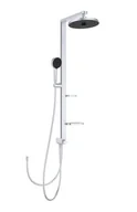 Zestawy prysznicowe - Ideal Standard ALU+ - Zestaw prysznicowy bez baterii, średnica 26 cm, 2 dysze, kolor srebrny BD585SI - miniaturka - grafika 1
