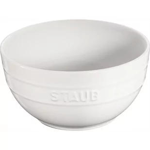 Staub Staub - Miska okrągła Serving 17 cm biały 40511-128-0 - Miski i półmiski - miniaturka - grafika 1