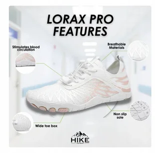Lorax Pro - Zdrowe i antypoślizgowe buty do chodzenia boso (Unisex) (BOGO) - Skarpetki dla dzieci - miniaturka - grafika 1