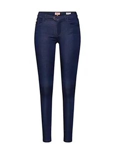 ONLY Jeansy damskie slim, Ciemnoniebieski denim, 28W / 30L - Spodnie damskie - miniaturka - grafika 1