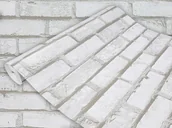 Tapety - Okleina Meblowa Dekoracyjna Cegła Wapienna Na Szafkę Komodę Meble 45x25 - miniaturka - grafika 1