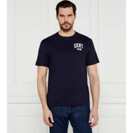 Koszulki męskie - Gant T-shirt Arch Regular Fit - miniaturka - grafika 1