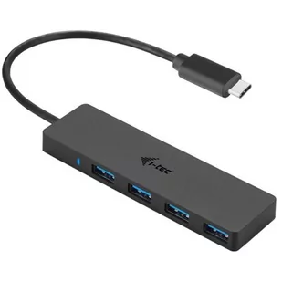 i-Tec USB-C Slim pasywny HUB 4x USB 3.0 do podłączenia USB-A/USB-C - Huby USB - miniaturka - grafika 1