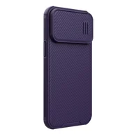 Etui i futerały do telefonów - Nillkin CamShield S Case etui iPhone 14 Pro Max pancerny pokrowiec osłona na aparat fioletowe - miniaturka - grafika 1