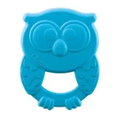 Gryzaki dla dzieci - Chicco Eco+ Gryzak Sowa Miękki Bio Plastik +3M - miniaturka - grafika 1