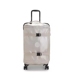 Kipling, Średnia, 4-kołowa walizka 360° z elastycznymi paskami, zamek TSA, 66 cm, 71 l, metaliczny blask, Metallic Glow, SPONTANEOUS M - Walizki - miniaturka - grafika 1
