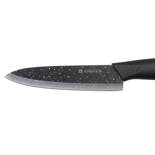 Ceramiczny nóż szefa kuchni SKIV, 15 cm, czarny - Noże kuchenne - miniaturka - grafika 1