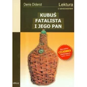 Lektury gimnazjum - Greg Kubuś fatalista i jego pan - lektury z omówieniem, liceum i technikum (specjalna czcionka) - Denis Diderot - miniaturka - grafika 1