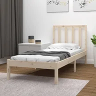 Łóżka - Łóżko z litego drewna sosnowego 100x200 cm - miniaturka - grafika 1