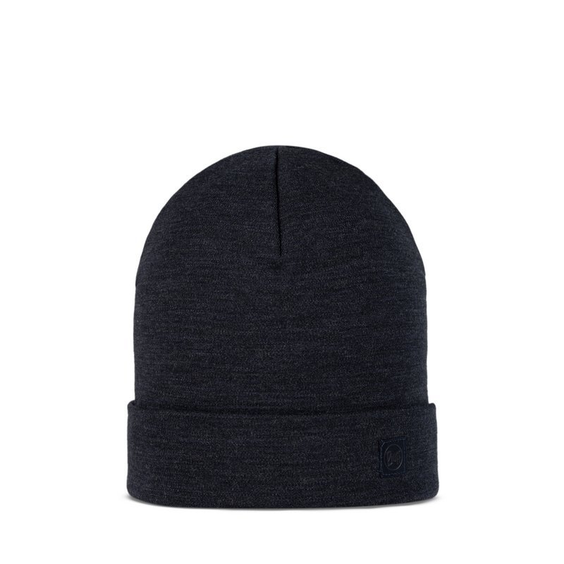 Czapka wełniana Buff Heavyweight Merino Wool Hat Beanie Solid Indigo