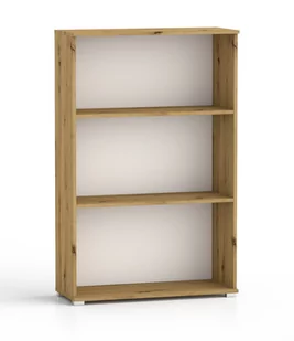 Regał Pola 110 X 60 Cm Dąb Artisan 3 Półki. - Regały - miniaturka - grafika 1