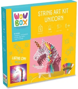 Wow Box. Zestaw sznurkowy Jednorożec - TM Toys - Zabawki kreatywne - miniaturka - grafika 1