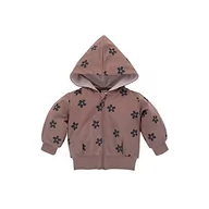 Kurtki i płaszcze dla dziewczynek - Pinokio Baby Hooded Jacket Happiness 100% Cotton Pink in Flower Print, Girls Gr. 68-104 (74), ciemnoróżowy, 74 cm - miniaturka - grafika 1