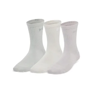 Damskie skarpetki treningowe (3-pack) Under Armour UA Essential Nv Mid Crew - beżowe - Skarpetki damskie - miniaturka - grafika 1