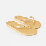 Klapki i japonki damskie - Damskie Japonki RIP CURL PREMIUM SURF BLOOM OPEN TOE 173WOT_146 – Żółty - miniaturka - grafika 1