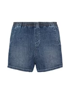 Spodenki damskie - TOM TAILOR Szorty jeansowe dla dziewczynek i dzieci, 10110 – Blue Denim, 104 cm - miniaturka - grafika 1
