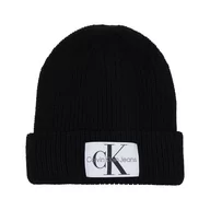 Czapki męskie - CALVIN KLEIN JEANS Czapka | z dodatkiem wełny - miniaturka - grafika 1